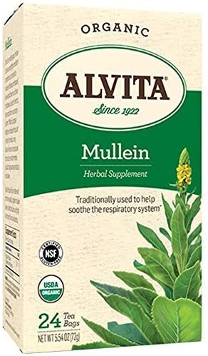 Mullein Leaf 24 Bags by Alvita