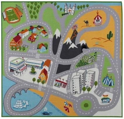 Ikea Lekplats Tapis De Jeu Multicolore 133x140 Cm Amazon Fr Cuisine Maison