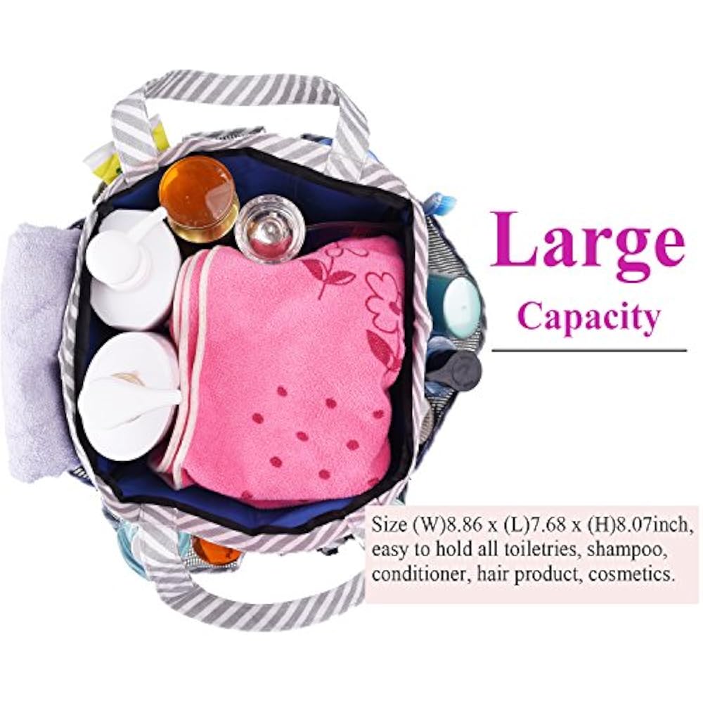 Mesh Shower Caddies Caddy Tote, Large Dorm College Bathroom Bag Portable For Gym eBay