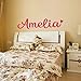 Personalized Custom Name Vinyl Wall Decal Sticker for Girls