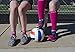 GO2 Compression Sock Ankle Sleeve Men Women - Best Plantar Fasciitis Arch Support, Injury Recovery, Injury Prevention - Relief from Joint Pain, Foot Pain, Swelling, Achy Feet (White, Medium)