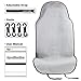 AULLY PARK Universal Car Seat Cover,Waterproof Seat Covers for Cars,Driver Seat Cover,Waterproof Car Seat Protector-Sliver
