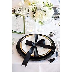 VATIN 1 inch Double Faced Polyester Satin Ribbon