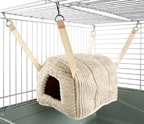 Little Friends Cuddle Up Rat Chinchilla Igloo, Luxury Cream
