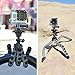 USA Gear Action Cam Flexible Tripod Mount Stand with Bendable Wrapping Legs - Compatible with Garmin VIRB Ultra 30, GoPro, REMALI 4K Ultra HD Sports Action Camera & More