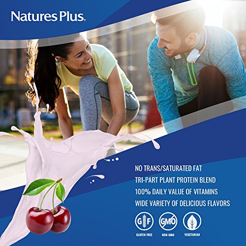 image for Nature's Plus NaturesPlus SPIRU-TEIN Shake - Cherries Jubilee Flavor -