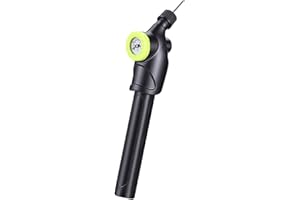 Sports Ball Pumps with Integrated Pressure Gauge Ergonomic Handle Air Inflation for Quick Easy Inflation Sports Ball with Gau