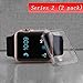 Apple Watch 2 Case, Smilelane iwatch Series 2 Full Cover Screen Protector, Ultra-Thin Clear PC Hard For Apple Watch Series 2 42mm (2 Packs)