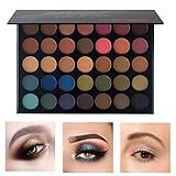 New Beauty Glazed 35 Colors Professional Makeup Eyeshadow Palette Shimmer Matte Eye Shadow Set Cosmetic Product