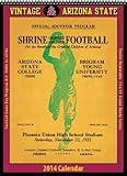 Arizona State Sun Devils 2014 Vintage Football Calendar by Asgard Press (2013-09-15) by 