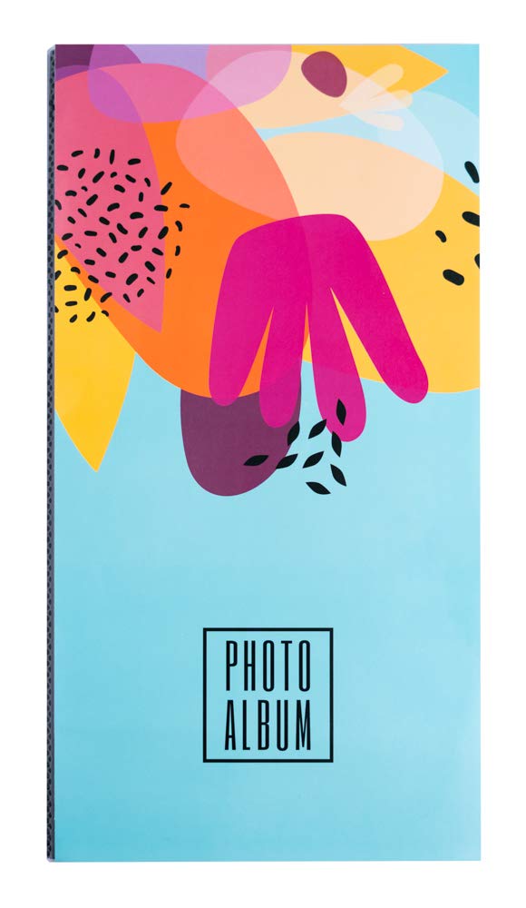 Grupo Erik 6x4 Photo Album - Abstract Summer | Soft Cover, 10x15 cm, 96 Pockets Photo Albums 6x4, Memory Book | Cute Gifts Under 5 Pounds, Cheap Gifts For Women & For Men