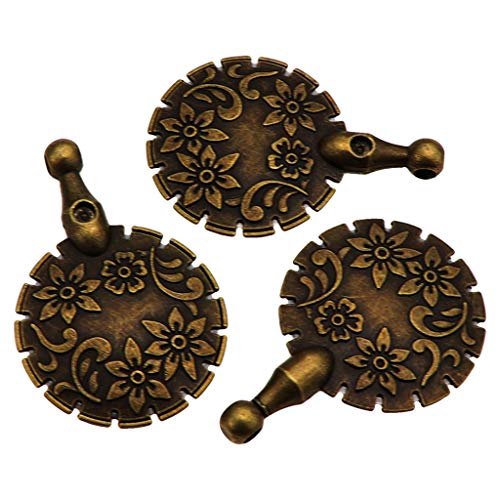 image for tegongse DIY Tool, Vintage Metal Yarn Thread Cutter Pendant Tailor Sci