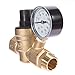 Kanbrook Adjustable RV Water Pressure Regulator with TWO Inlet Screen Filters - 1 Year Hassle-Free Warranty