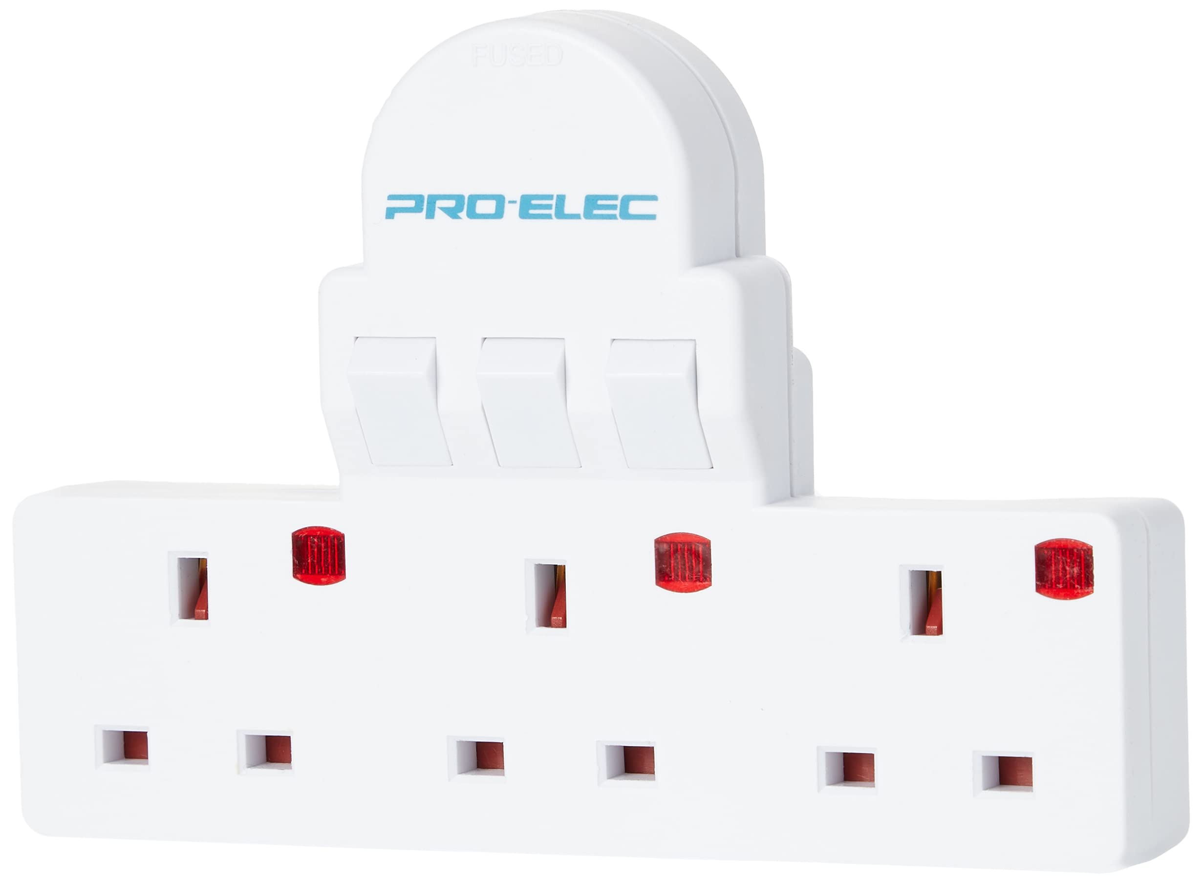 Pro-Elec 3 Switch Adaptor Gang