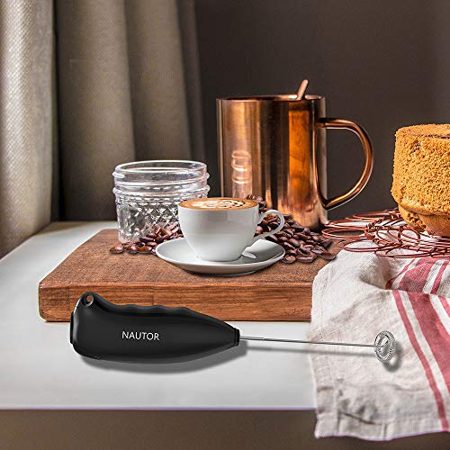5 Handheld+Operated+Cappuccino+Chocolate+Stainless