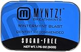 Myntz Wintermynt Blast Breathmints,Sugar Free 1.75-Ounce Containers (Pack of 6)