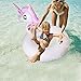 Inflatable unicorn Pool Float Party Tube Pool Raft Summer Swimming Pool Outdoor Toy For Baby Infants & adults (Purple)