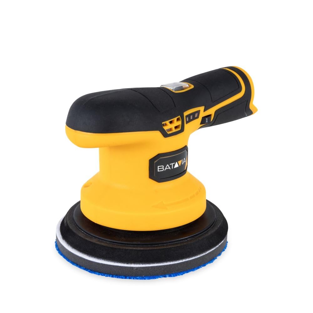 Batavia Fixxpack 12V Cordless Dual Action Polisher 150 mm (Without Battery and Charger) - 12V Fixxpack Collection for DIY Professionals and Home use