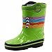 Nickelodeon Boy's Ninja Turtles Rain Boot-K, Green, 7/8 M US Toddler