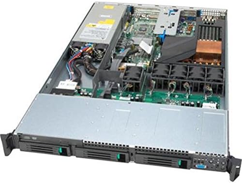 Intel SR1500AL Server System Including SR1500 1U Chassis and S5000PAL Board Dual Core DDR Hotswap SAS/SATA 600 Watt