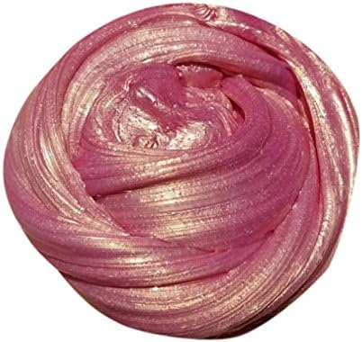 Gorgii Creative Fluffy Slime Clay Scented Stress Relief No Borax Kids Sludge Toy - Best gift for Children - 60ml (Hot Pink)