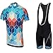 MYNEKO Mens Upgrade Pro Team Style Short Sleeve Cycling Jersey Suit Jersey and Bib Shorts S-XXXL