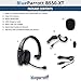 BlueParrott B550-XT Voice Controlled, Noise Canceling Wireless Headset (Headset with Micro USB Car Charger)