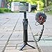 Ulanzi L Mic Stand + Mini Tripod Set, Heavy Duty Photography L Bracket with 2 Standard Flash Hot Shoe Mounts For DJI OSMO Mobile 2/Boya BY-MM1/Zhiyun Smooth Q/Smooth 4/Feiyu Gimbal Stabilizer