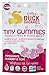 Little Duck Organics Tiny Gummies Probiotic Fruit + Veggie Snack, Pomegranate/Blueberry/Acai, 6 Count
