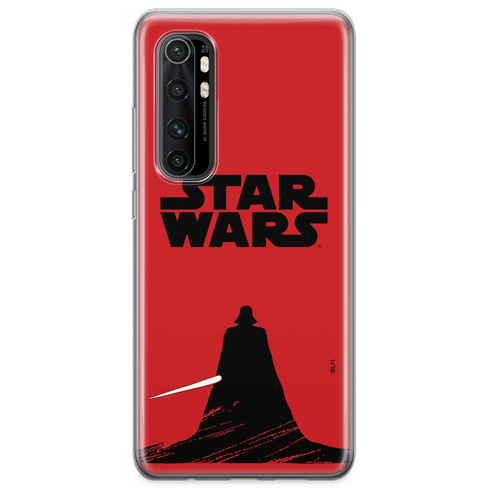 ERT GROUP mobile phone case for Xiaomi MI NOTE 10 Lite original and officially Licensed Star Wars pattern Darth Vader 015 optimally adapted to the shape of the mobile phone, case made of TPU