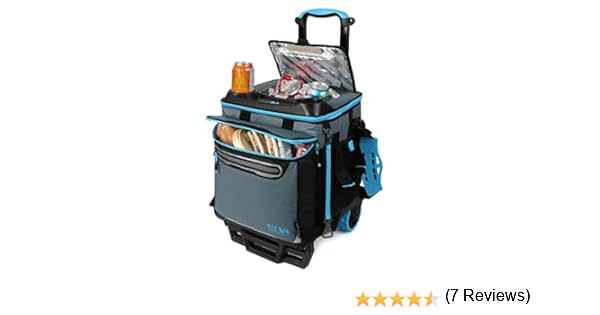 TITAN DEEP FREEZE nevera plegable y carro todoterreno con ruedas ...