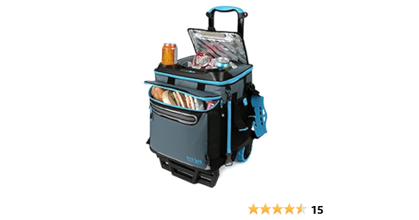 TITAN DEEP FREEZE nevera plegable y carro todoterreno con ...