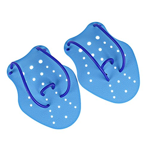 Tearcam Professional Hand Paddles, Webbed Bionic Swim Training Contour Paddles for Men, Women Extra Upper Body Water Resistance(M) - Thumbnail 6