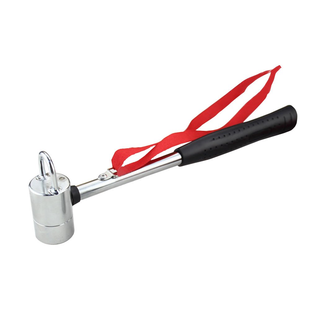 NUZAMAS NEW Outdoor Camping Hammer Mallet Puller for Tent Pegs Stakes 30cm with holding strap
