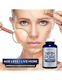 NMN PURE (300mg) | Nicotinamide Mononucleotide Supplement | NAD Booster & Antioxidant...