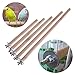 Onpiece Parrot Pet Raw Wood Hanging Stand Rack Toy Parakeet Branch Perches For Bird Cagethumb 2