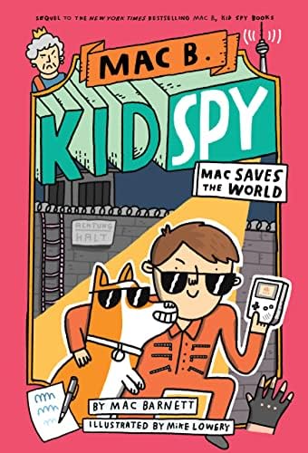 Mac B., Kid Spy Series 6 Books Set: Mac Barnett, Mike Lowery
