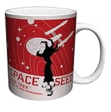 Star Trek Space Seed (Juan Ortiz Art) Sci-Fi TV Television Show Porcelain Gift Coffee (Tea, Cocoa) 11 Oz. Mug