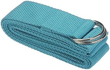 Juliet Yoga Stretch Strap D-Ring Adjustable Belt Waist Leg Fitness Improve Muscles & Fitness 183CM x 3.8CM