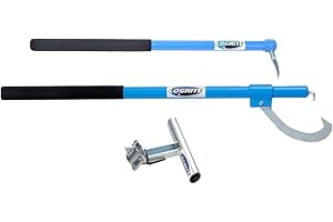 LogRite 48'' Aluminum Cant Hook + 30'' Hookaroon + Universal Log Stand 3-pc. Bundle