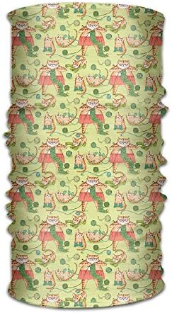 Head Scarf Knitting Kitties(6212) Sports Headscarf With High Performance Moisture Wicking Microfibe For A Versatile Head Scarf For Men And Women