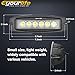 Flush Mount Led Lights,Eyourlife 18W Led Flush Mount Flood Led Light Pods Jeep Light Bar Mount Driving Fog Work Light for Off-Road SUV Pickup Boat 4x4 Jeep 2PCS