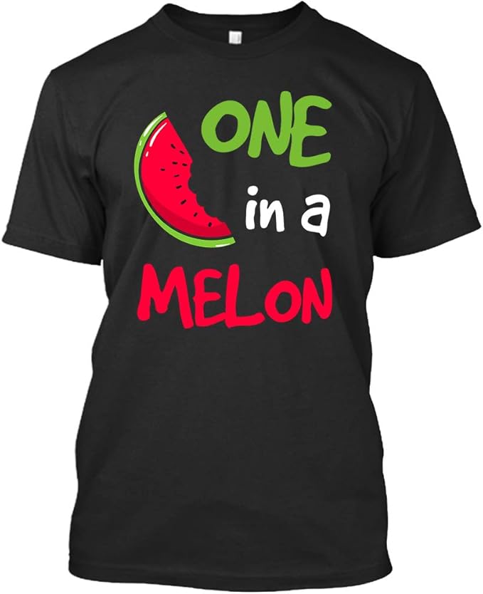 ONE in A Melon Cute Fun Summer Watermelon TShirt for Men Women Amazon