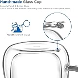 ecooe Double Wall 120ml Espresso Glass Cups Set of 2 Borosilicate view 3