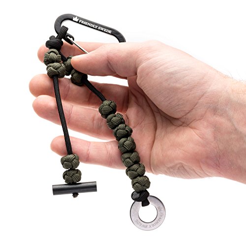 The Friendly Swede Quality Pace Counter beads with Paracord ranger