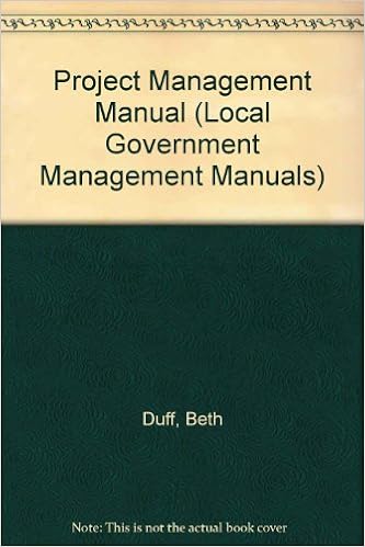 Project Management Manual Local Government Management - 