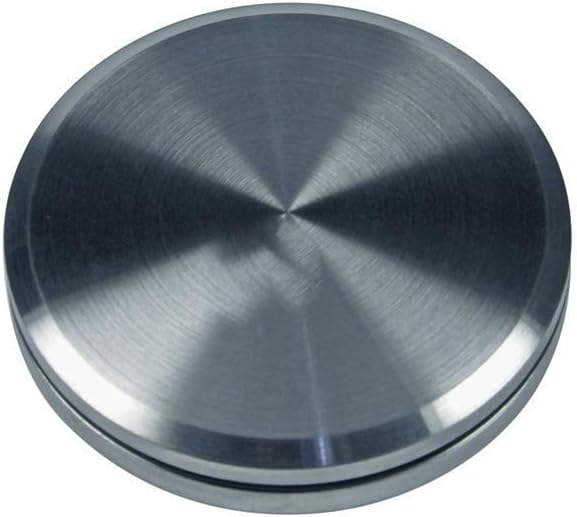 DL-pro Magnetic TwistPad for Bosch Siemens Neff Hob Silver, Stainless Steel/Plastic, Durchmesser: 45 mm, Höhe: 12.5 mm