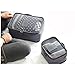 6 Set Packing Cubes,Travel Luggage Organizer-3 Travel Cubes + 3 Pouches (New Grey)