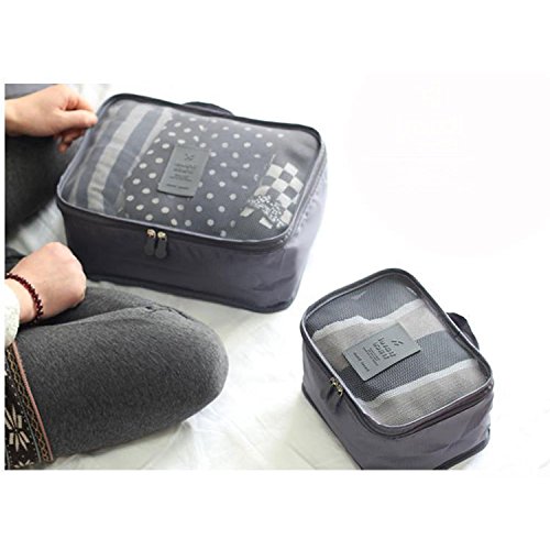 Packing Cubes, 7 Set Suitcase Organizer for Travel, Compression Travel Luggage Organizer - Thumbnail 6