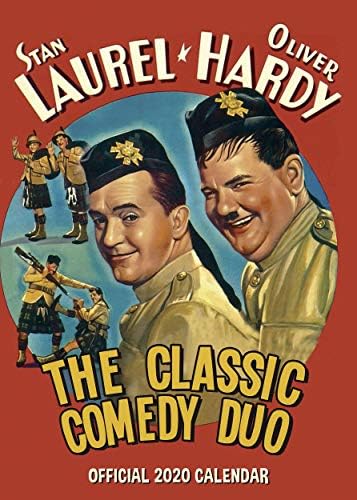 Laurel and Hardy Official 2020 Calendar